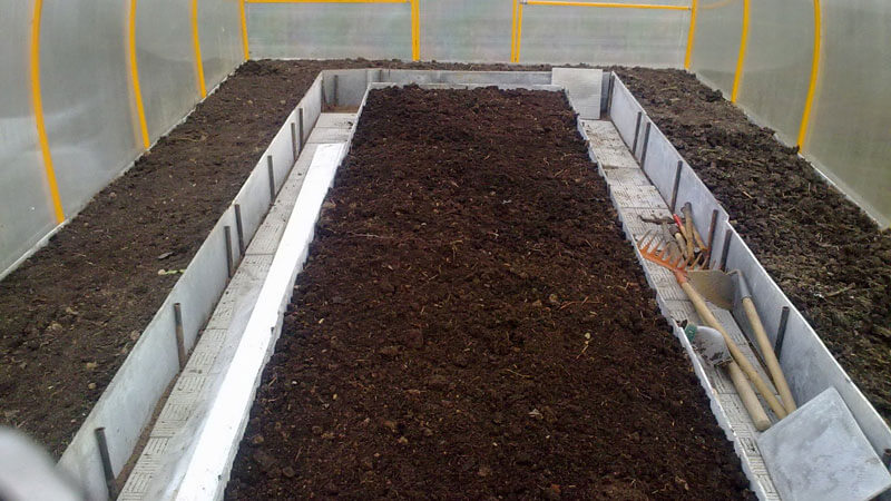приготовление почвы для высадки огурцов